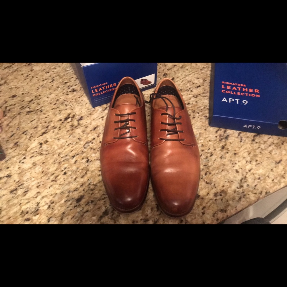 Men’s Cognac Dress Shoes